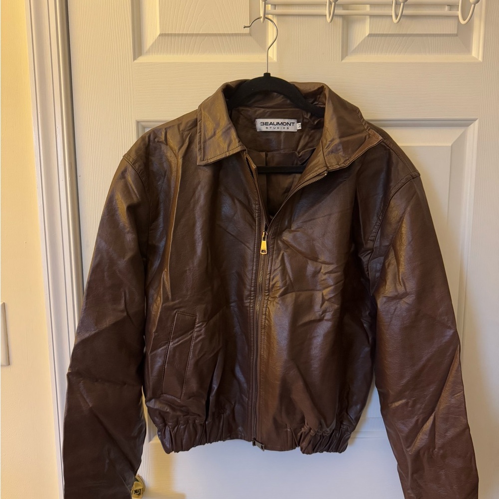 SOLD-Beaumont Studios Falco Jacket in Brown